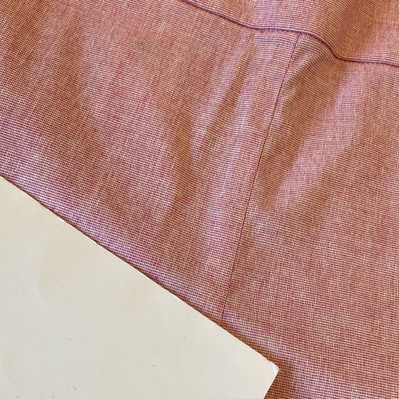 Women’s LOFT pink ruffle leg chino shorts size 10 - NWT - Picture 6 of 7